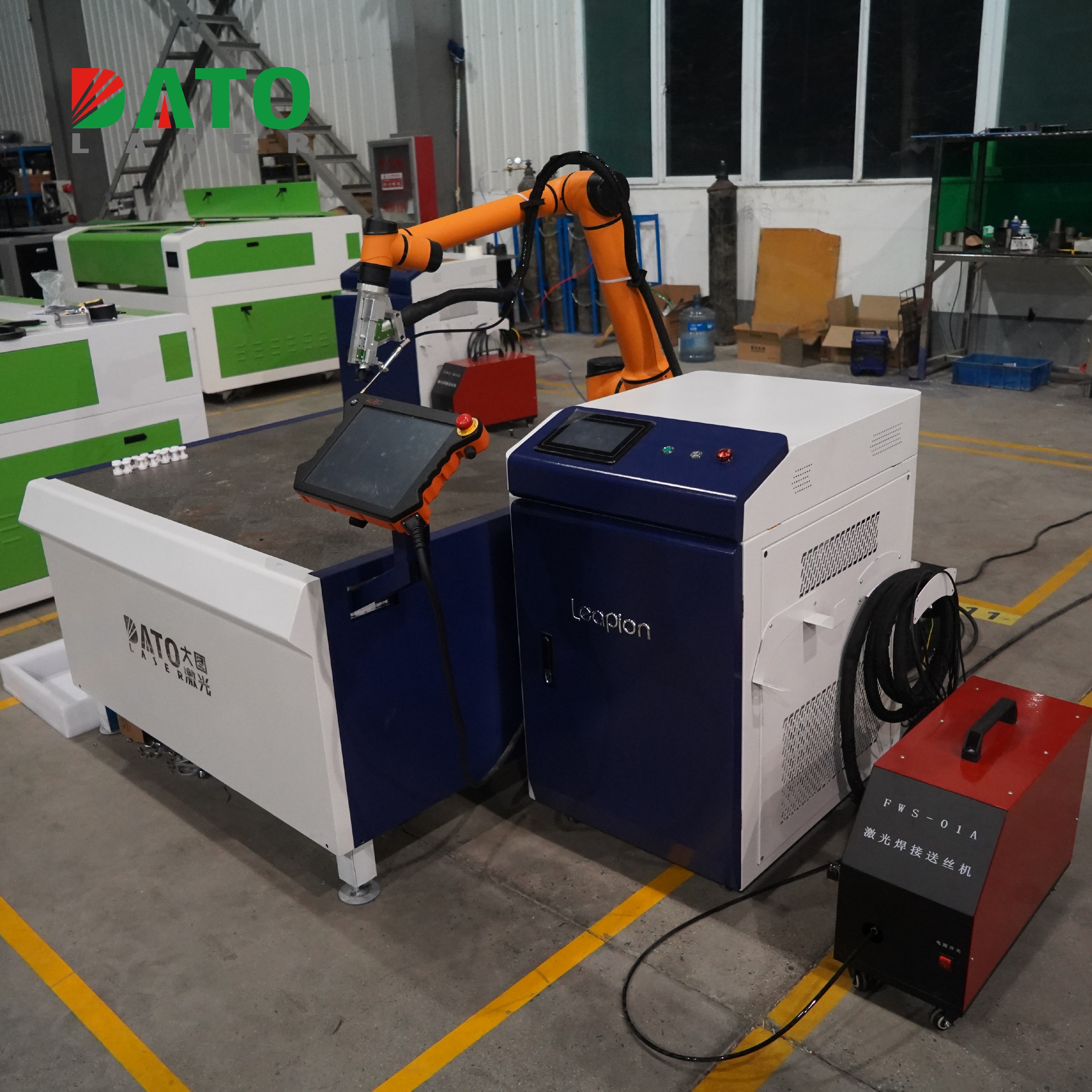 Rob&ocirc; de soldagem a laser autom&aacute;tico 3 em 1 sem contato DT-HJR