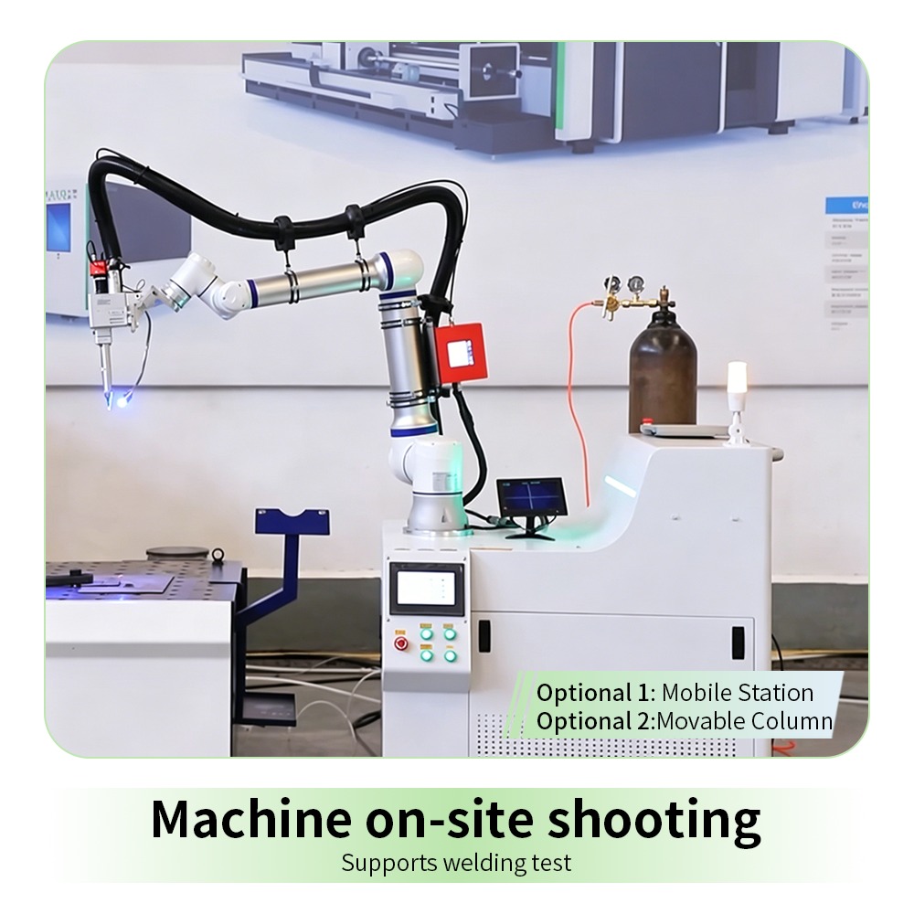 M&aacute;quina de solda a laser rob&oacute;tica colaborativa HJR-S